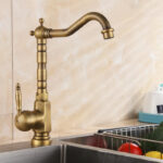Tartaria Antique Copper Rotatable Faucet – Full Copper Kitchen & Basin Tap
