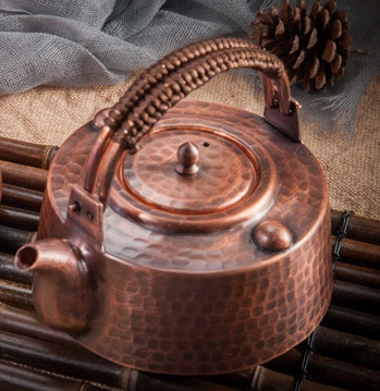 Handmade Copper Kettle – Ancient Energy Teapot - Image 4
