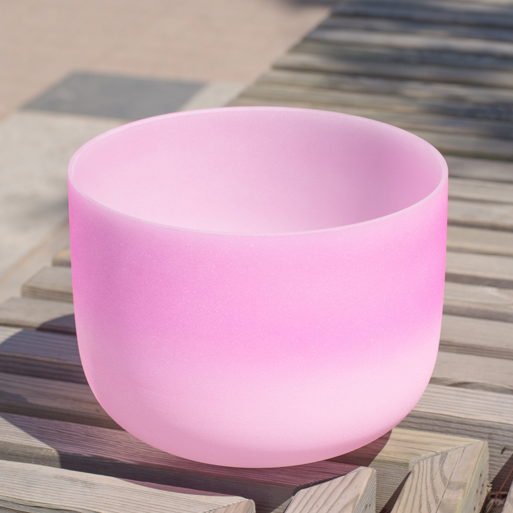 Pink Crystal Singing Bowl - Image 6