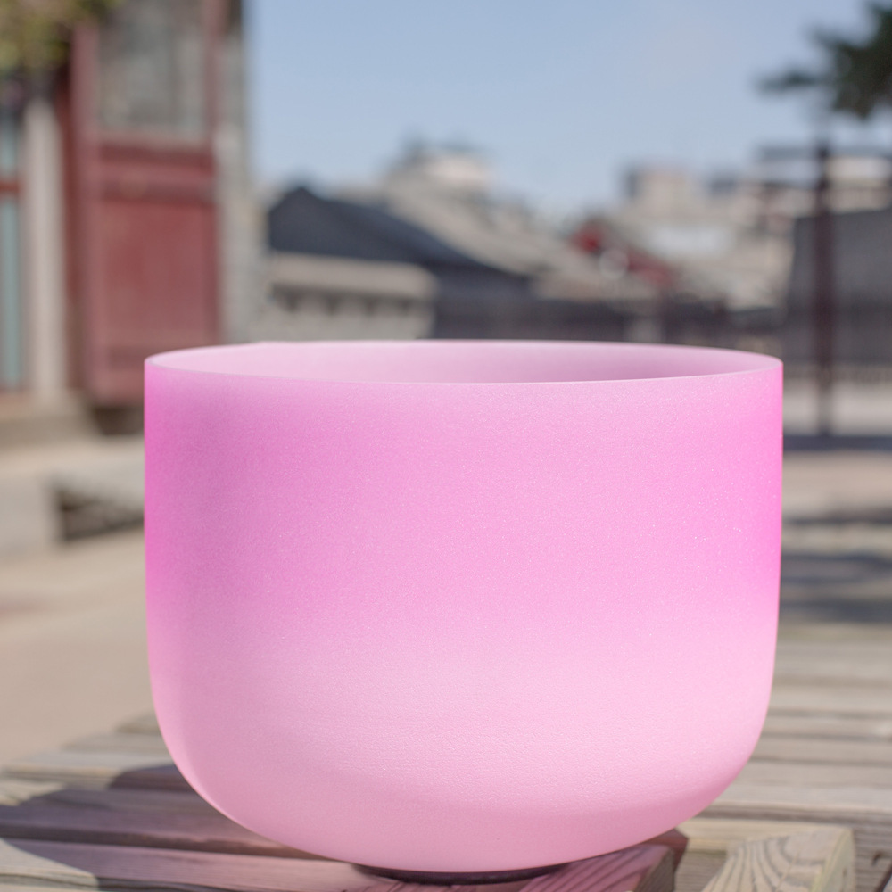 Pink Crystal Singing Bowl - Image 2