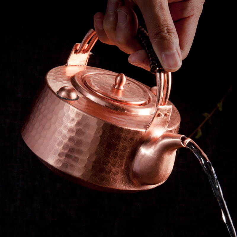Handmade Copper Kettle – Ancient Energy Teapot - Image 3