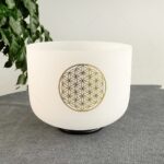 528Hz Crystal Singing Bowl (8 Inch – C Major)