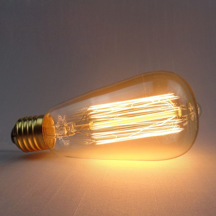 Vintage Edison Tungsten Light Bulb – Warm Old World Ambient Glow