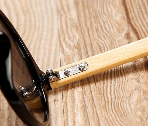 Handmade Bamboo Wood Sunglasses - Image 3