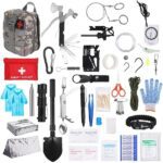125PCS Professional Survival & First Aid Kit – Tactical Emergency Outdoor Gear Set